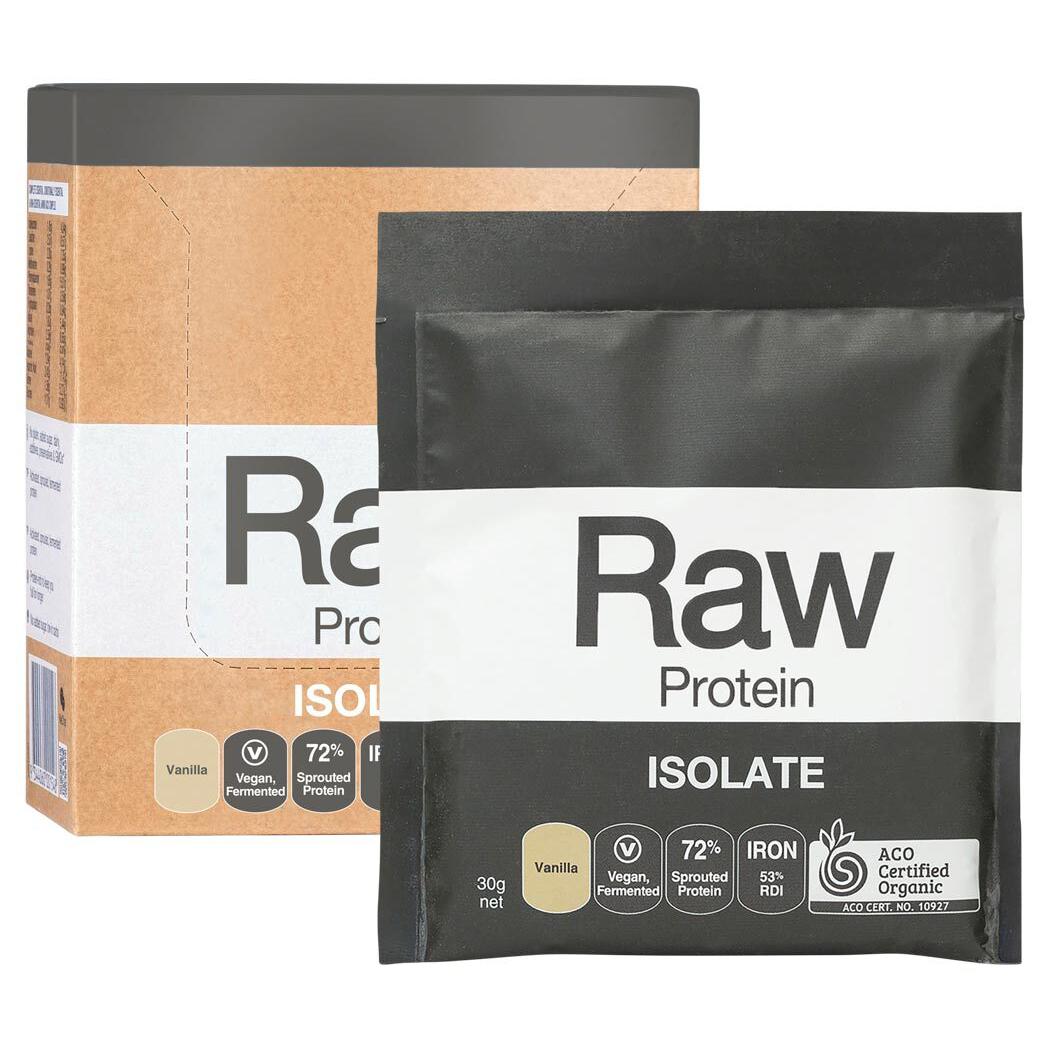AMAZONIA Raw Protein Isolate Vanilla 12x30g