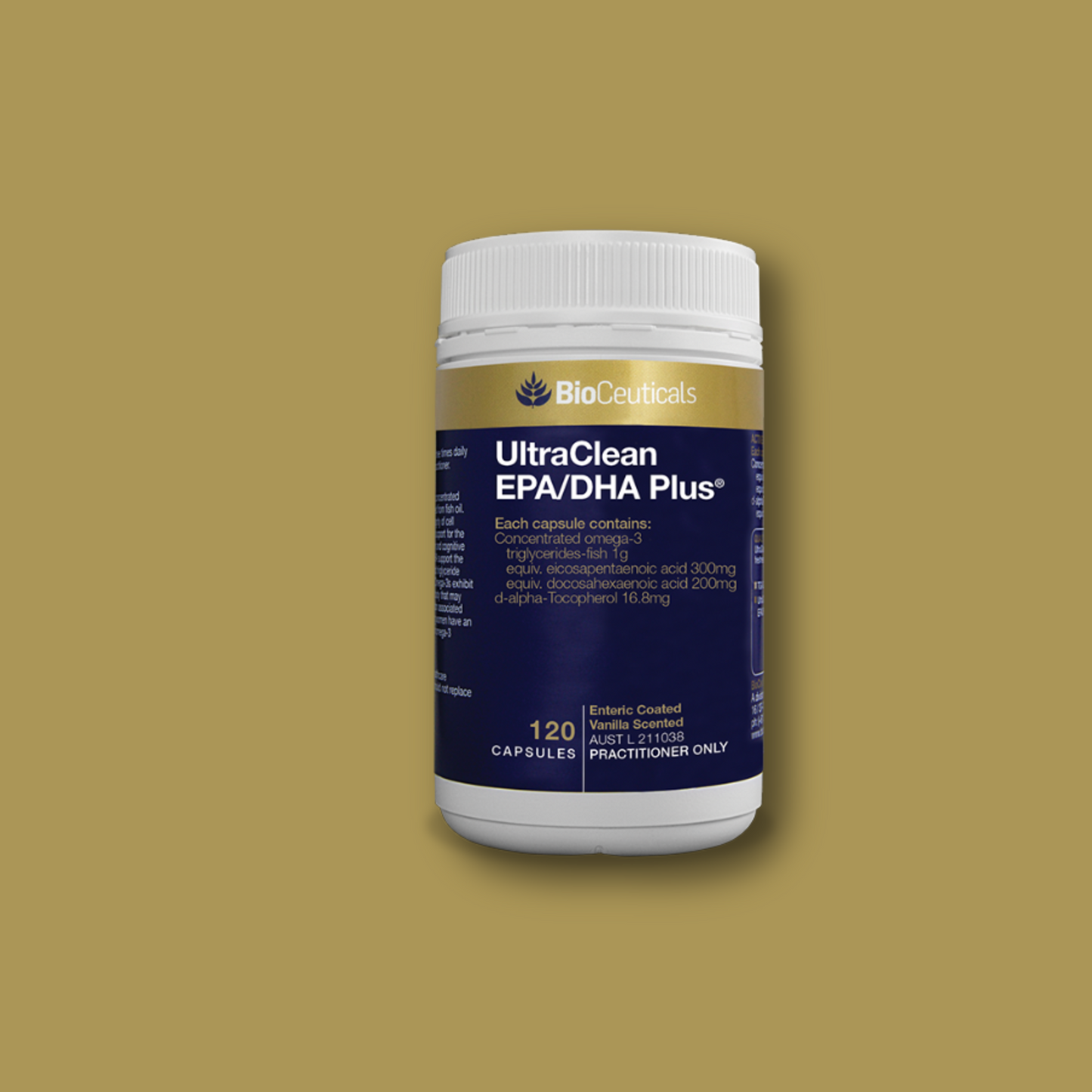 UltraClean EPA/DHA Plus 120 Capsules