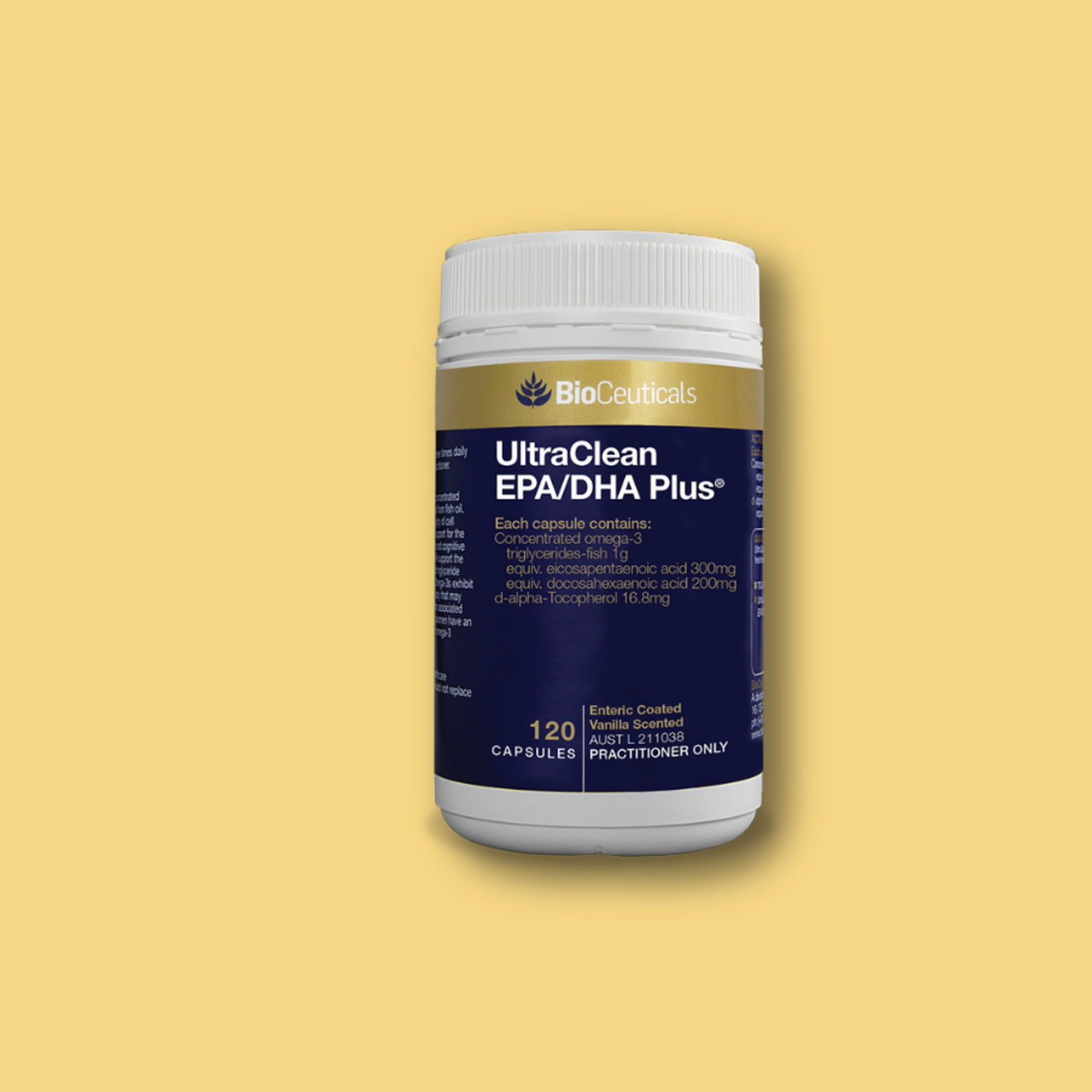 UltraClean EPA/DHA Plus 120 Capsules
