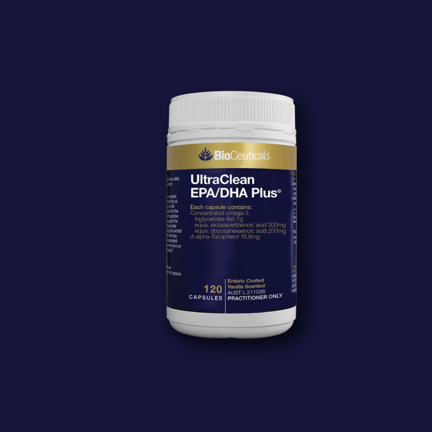 UltraClean EPA/DHA Plus 120 Capsules