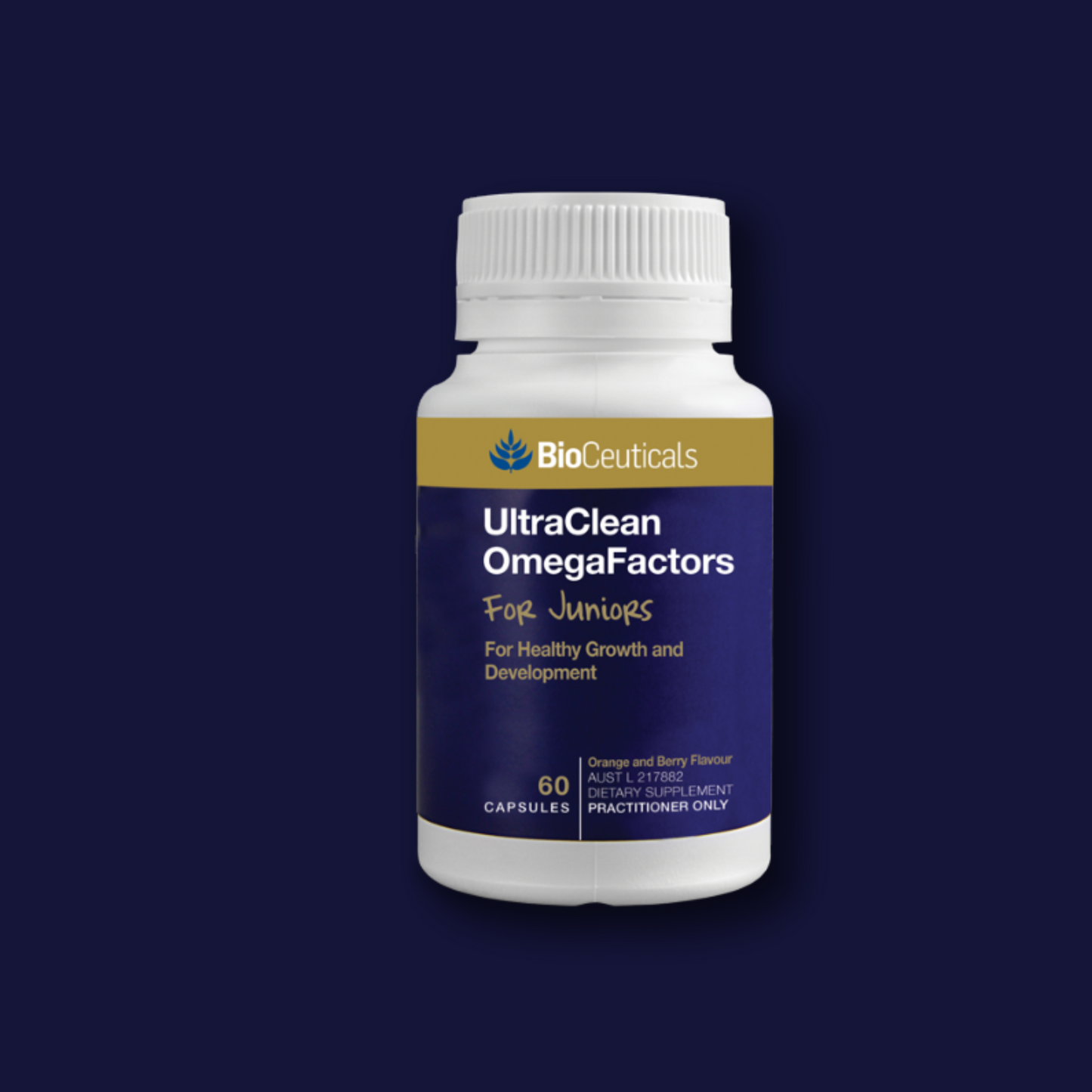 UltraClean OmegaFactors for Juniors 60 Capsules