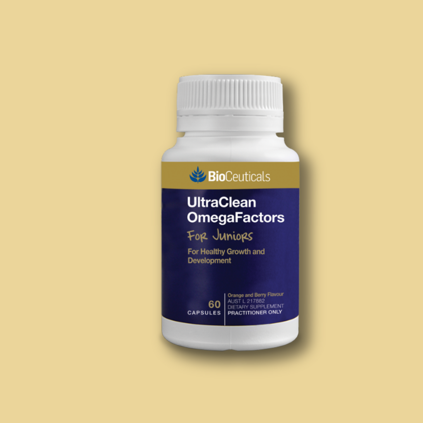UltraClean OmegaFactors for Juniors 60 Capsules