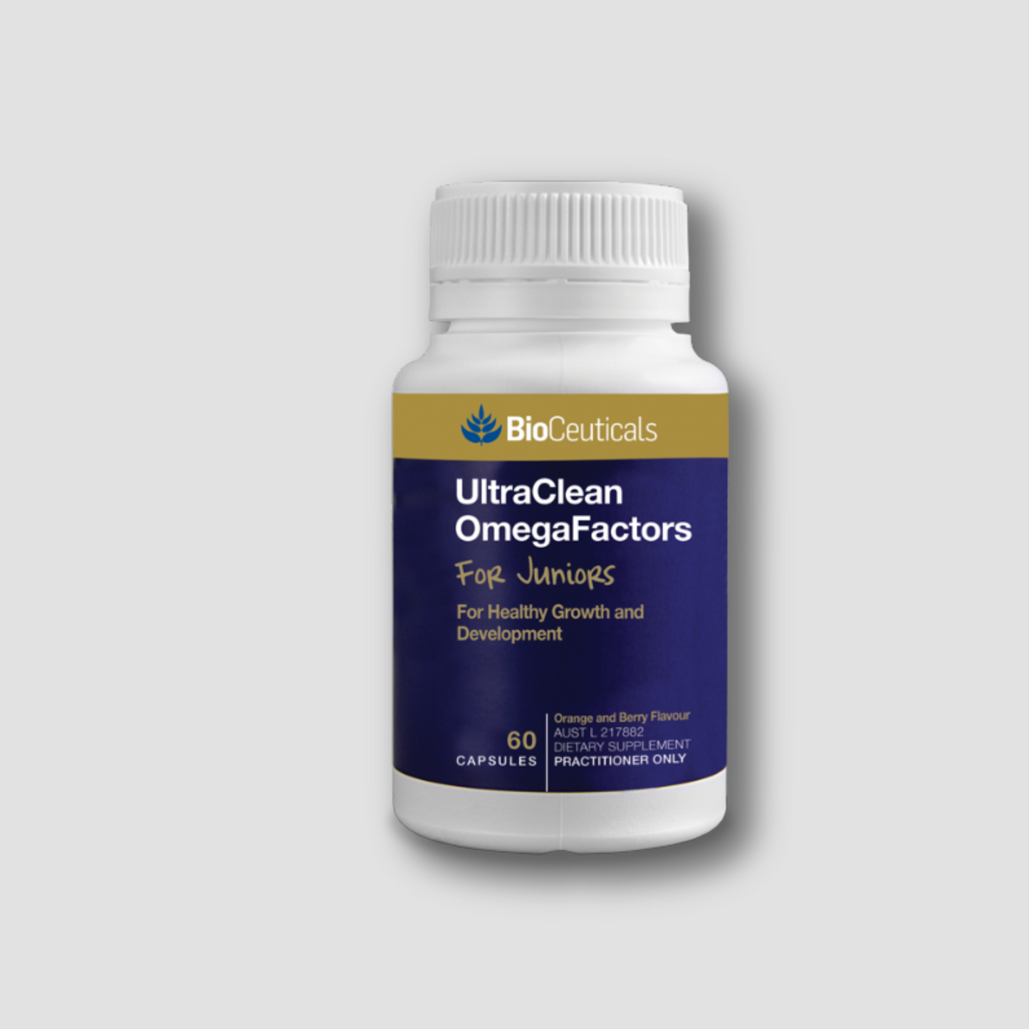 UltraClean OmegaFactors for Juniors 60 Capsules