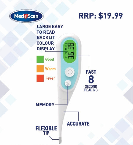 Fast Scan Underarm Thermometer