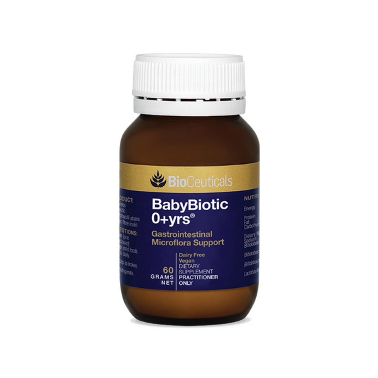 BioCeuticals BabyBiotic 0+ years 60g New Formula Fridge Line