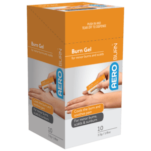 AEROBURN Burn Gel Sachet 10 x 3.5g Sachets