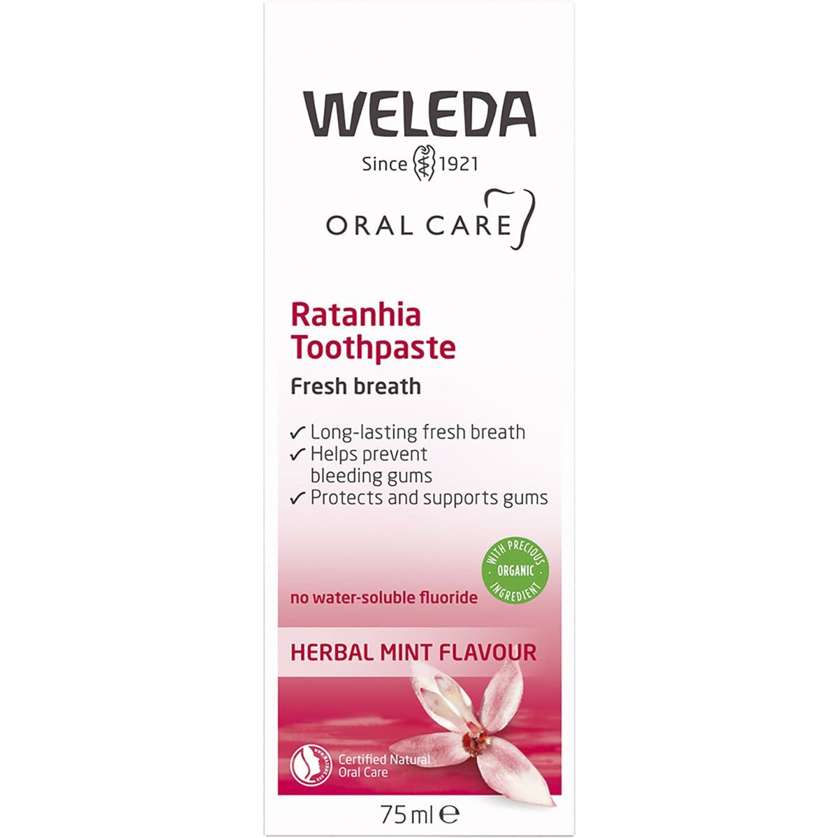 WELEDA Toothpaste Ratanhia 75ml
