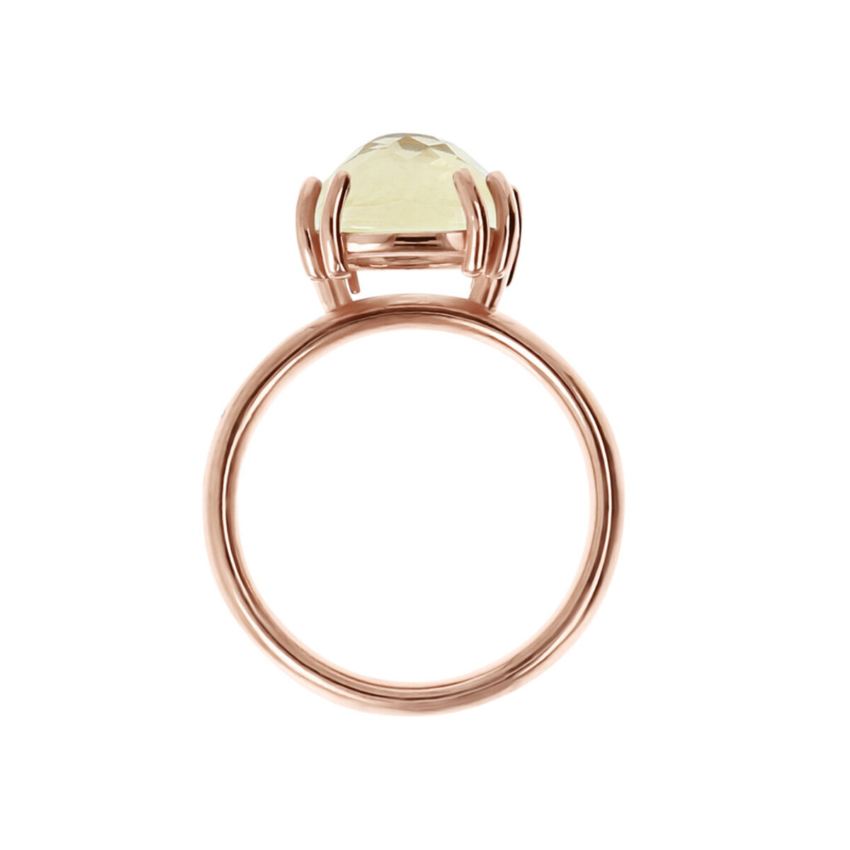 Cocktail Ring in 9Kt Gold with Natural Stone