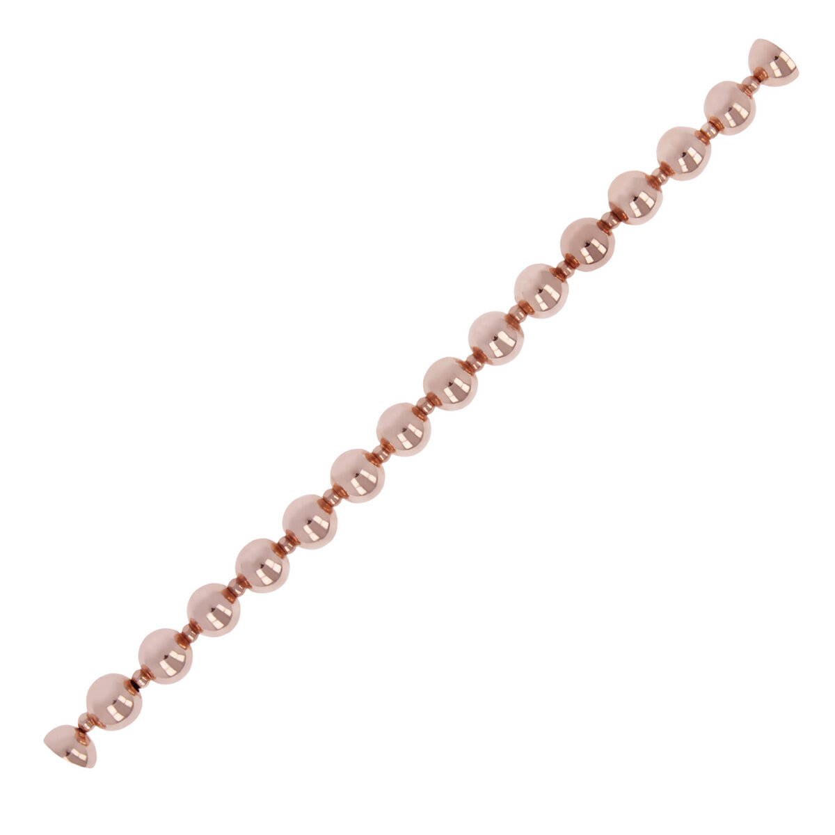 Bracelet with Golden Rosé nuggets