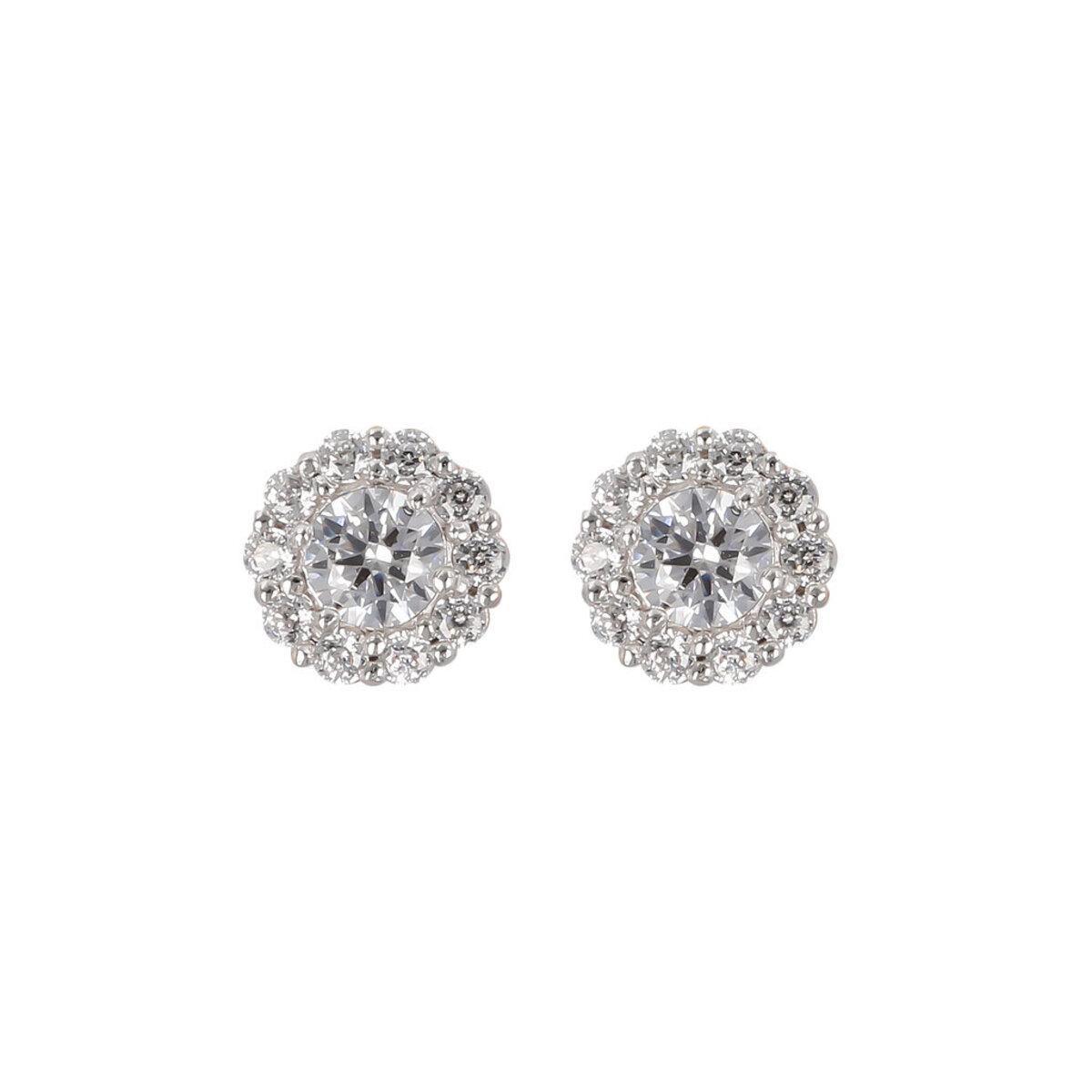 Fantasy Stud Earrings in Cubic Zirconia