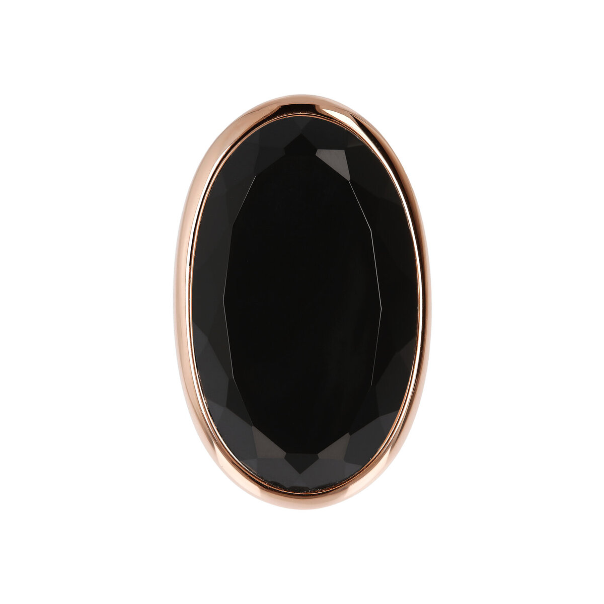 Chevalier Ring with Oval Natural Stone