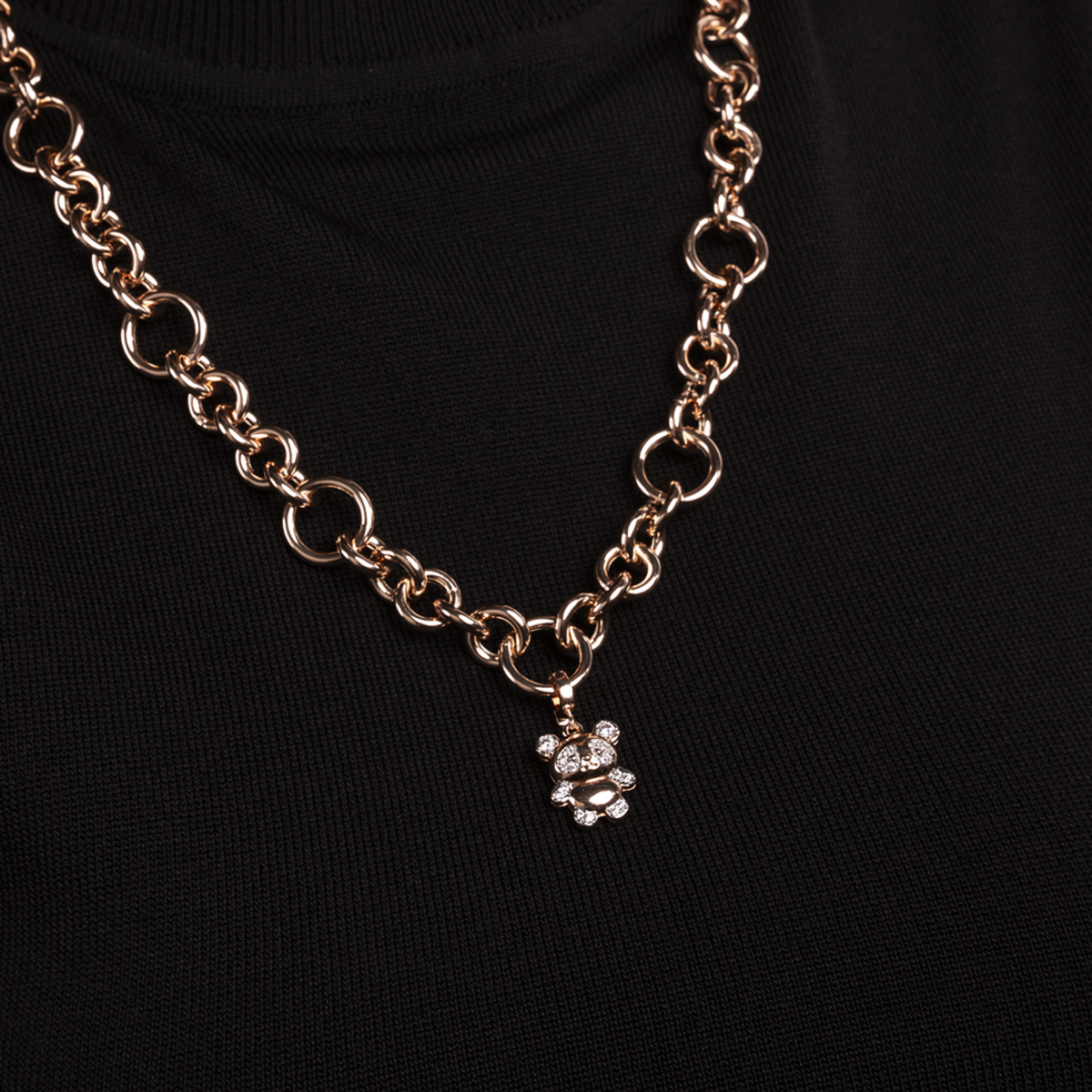 Animal Charms with Cubic Zirconia