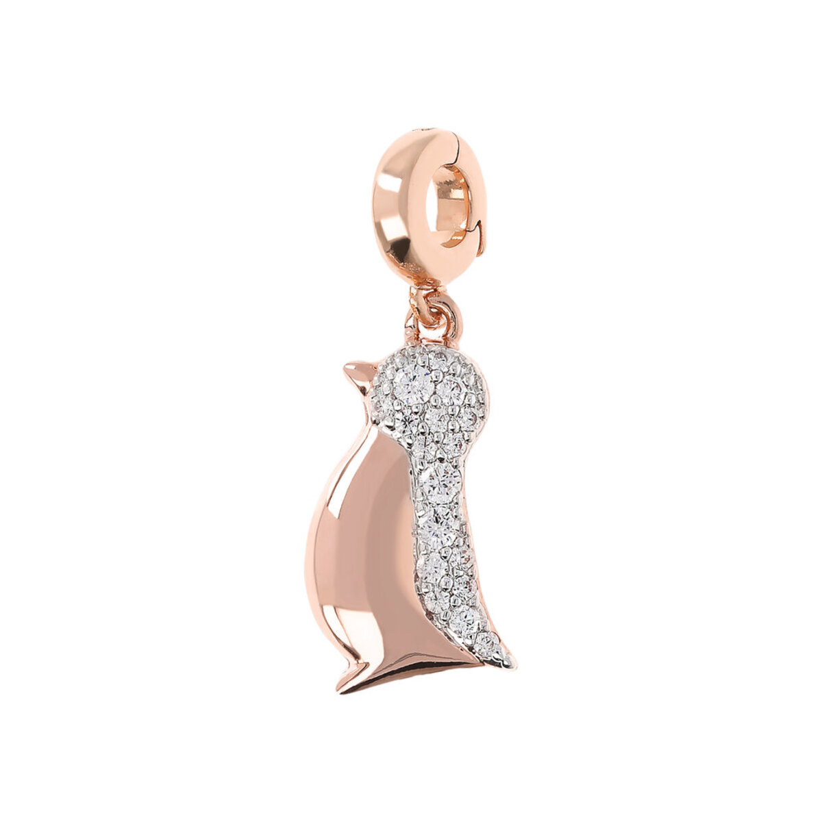Animal Charms with Cubic Zirconia