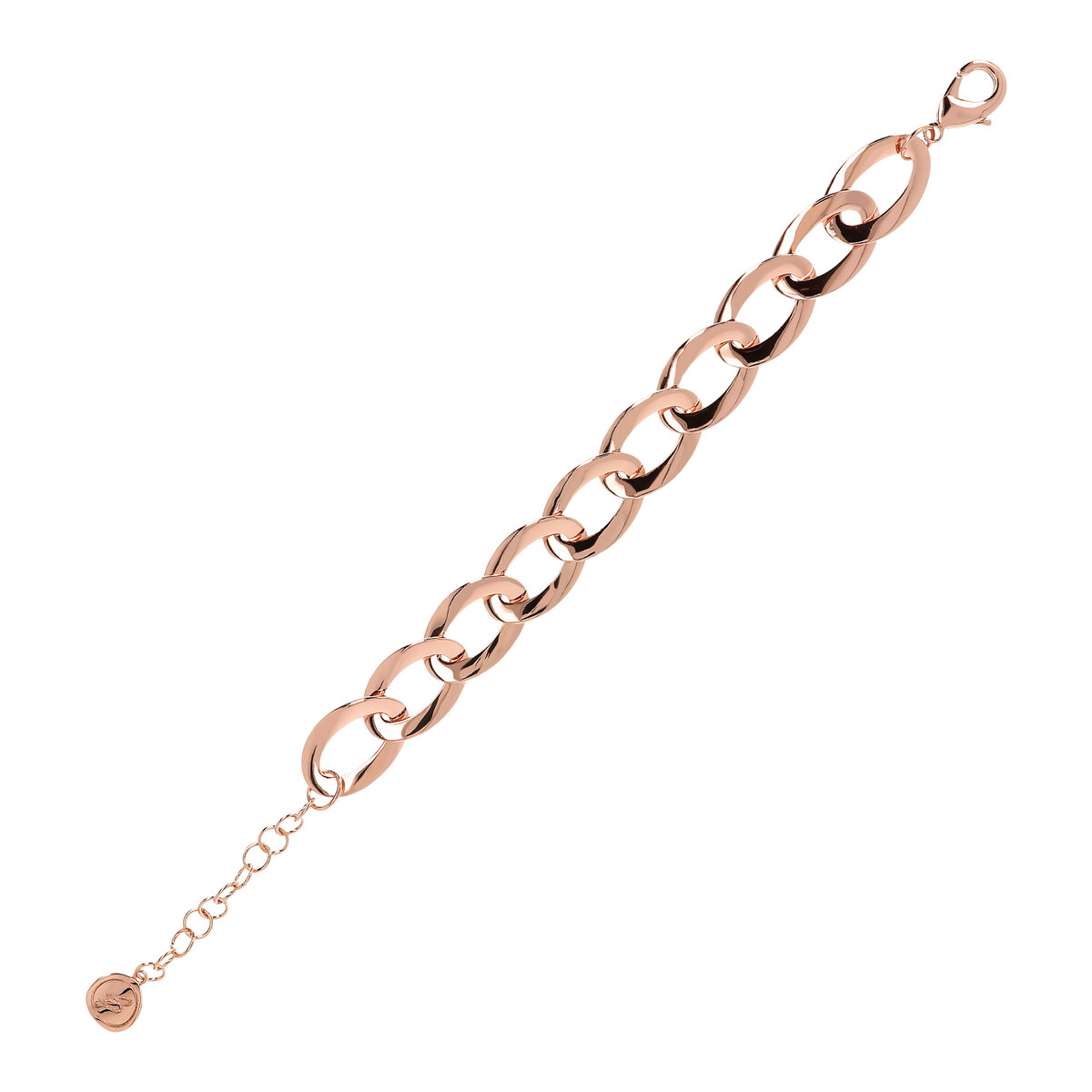 Elongated Curb Chain Bracelet