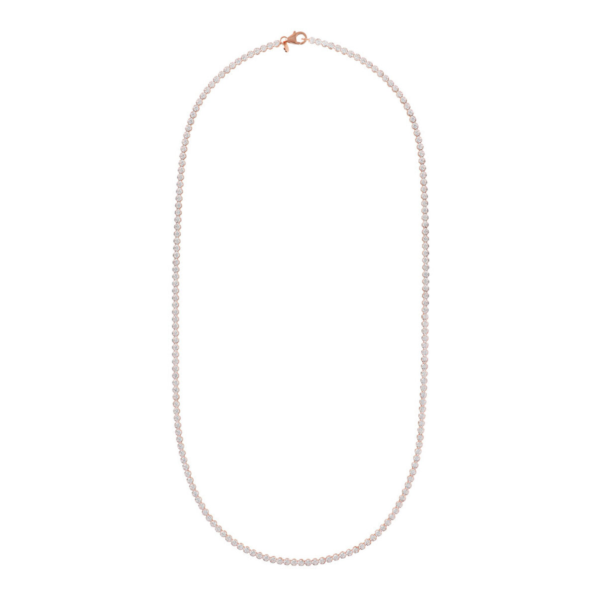 Cubic Zirconia Tennis Necklace