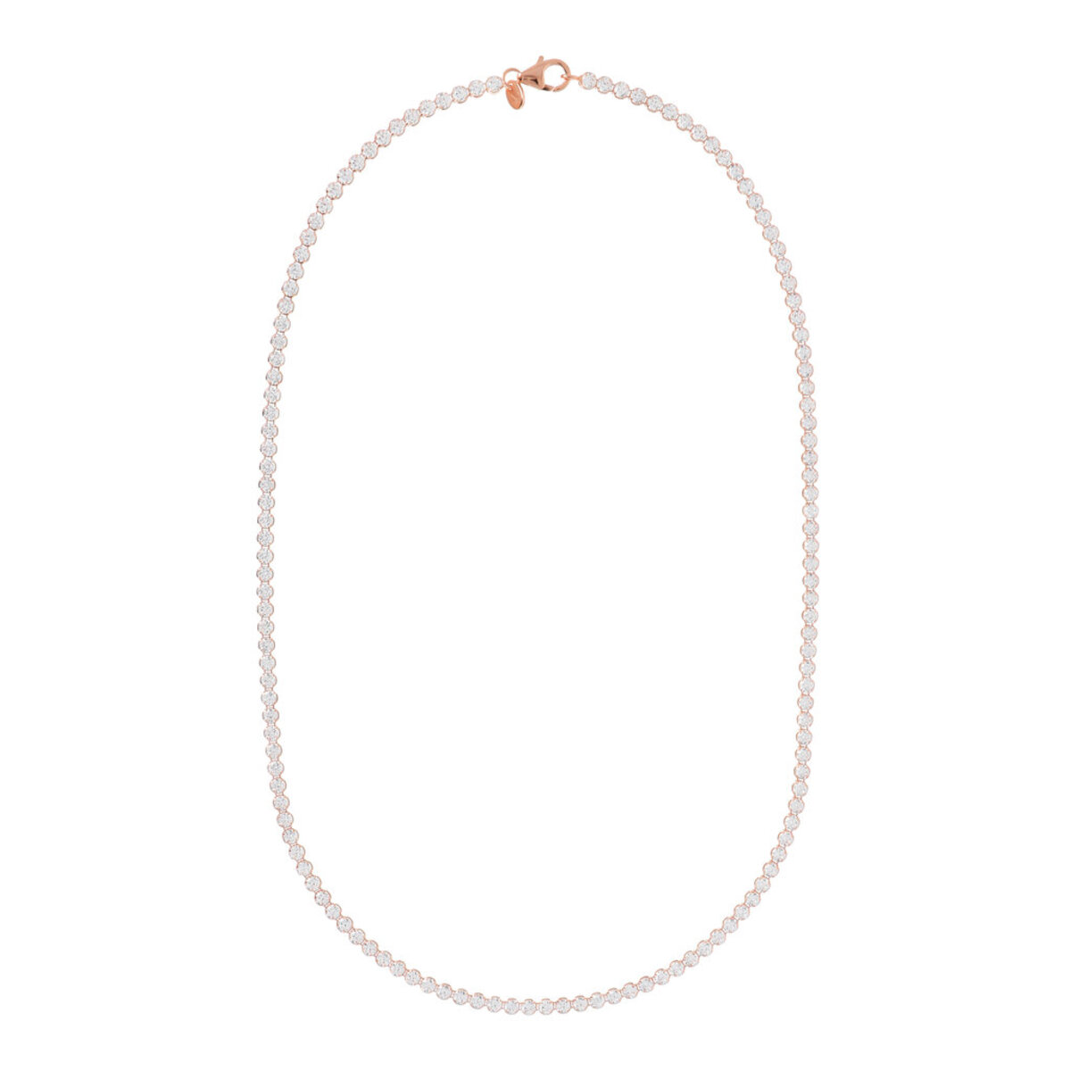 Cubic Zirconia Tennis Necklace