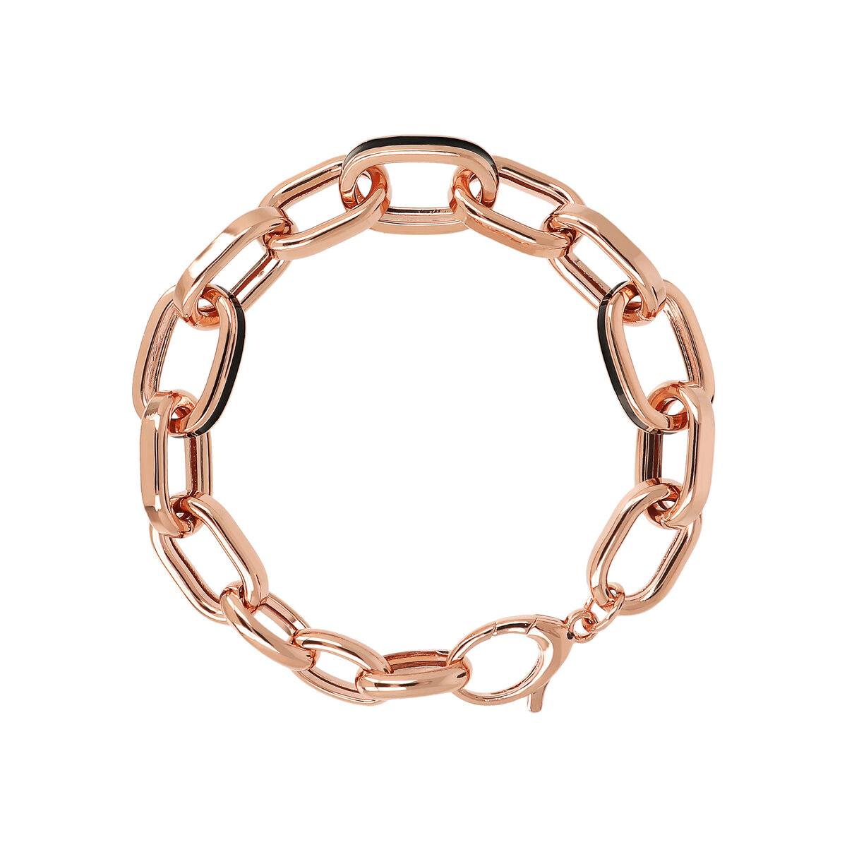 Bracelet with Enamelled Oval Links