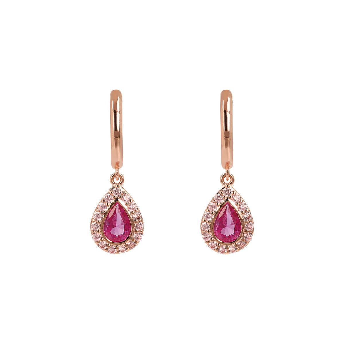 Drop Earrings in Cubic Zirconia