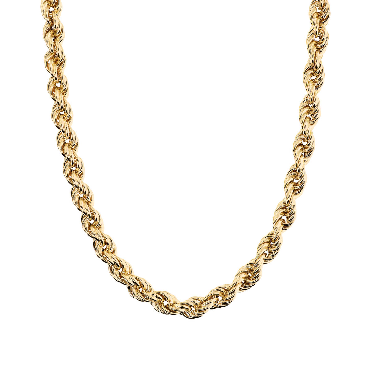 Golden Rope Chain Necklace