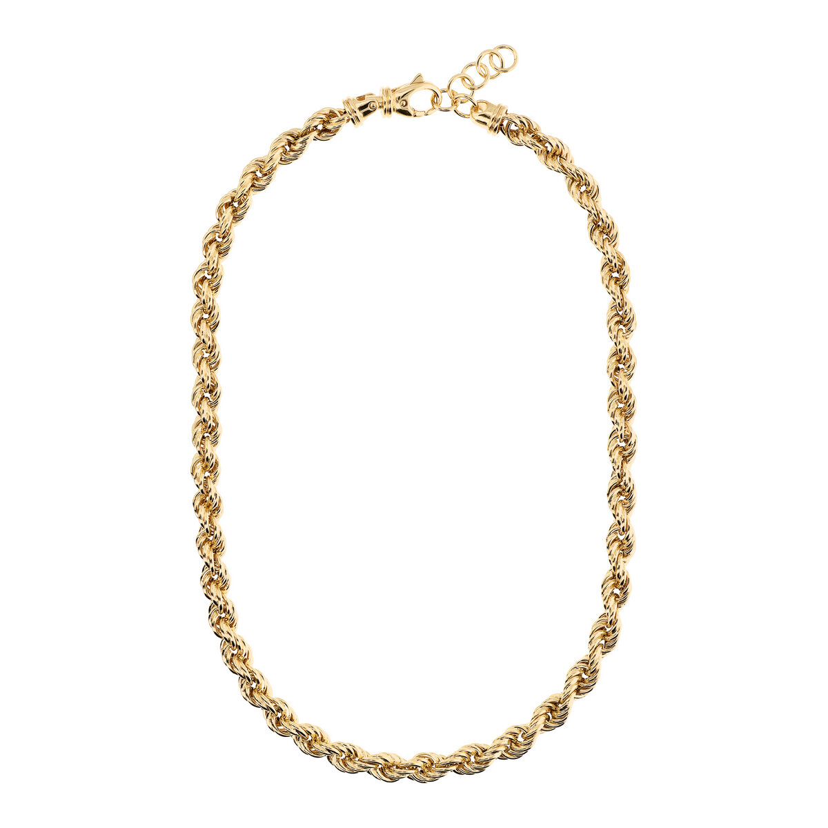 Golden Rope Chain Necklace