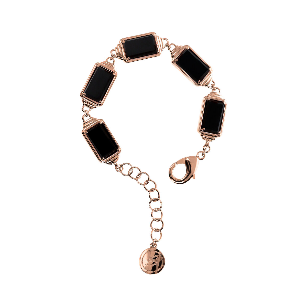 Bracelet with Rectangular Natural Stones
