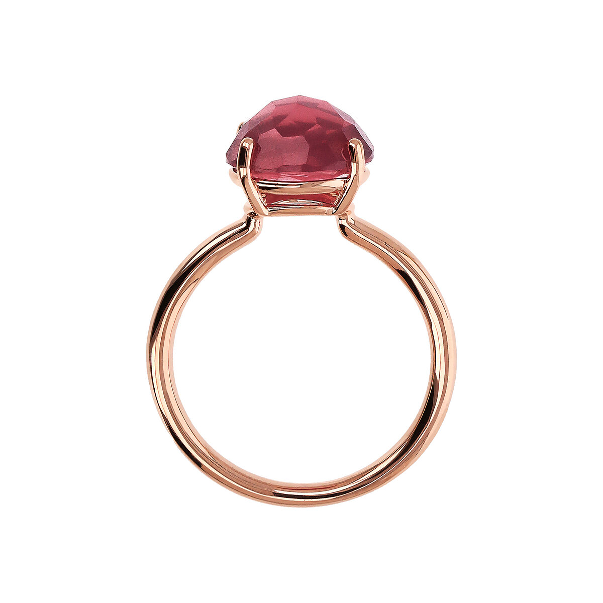 Cocktail Ring with Prism Gem Mosaic Cut