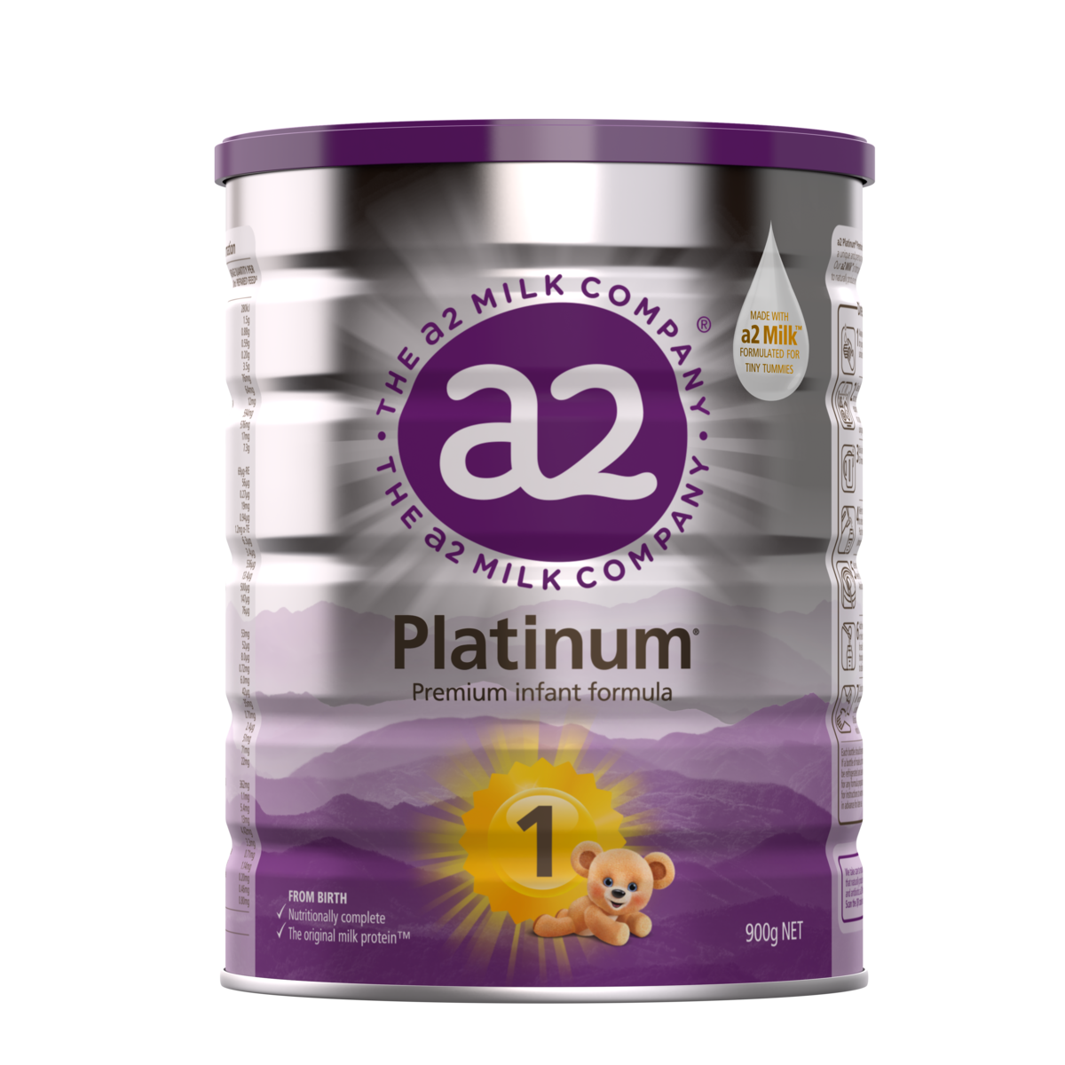 A2 Platinum 1 Premium Infant Formula 900g (Expiry 07/2024)