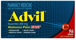 Advil Ibuprofen 200mg 96 Tablets