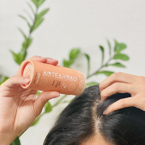 Aotearoad Organic Dry Shampoo Dark Hair Wild Orange + Cacao 50g