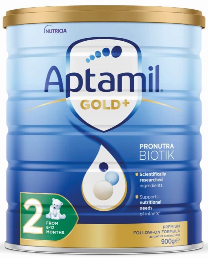 Aptamil Gold+ Stage 2 Follow On Formula 900g