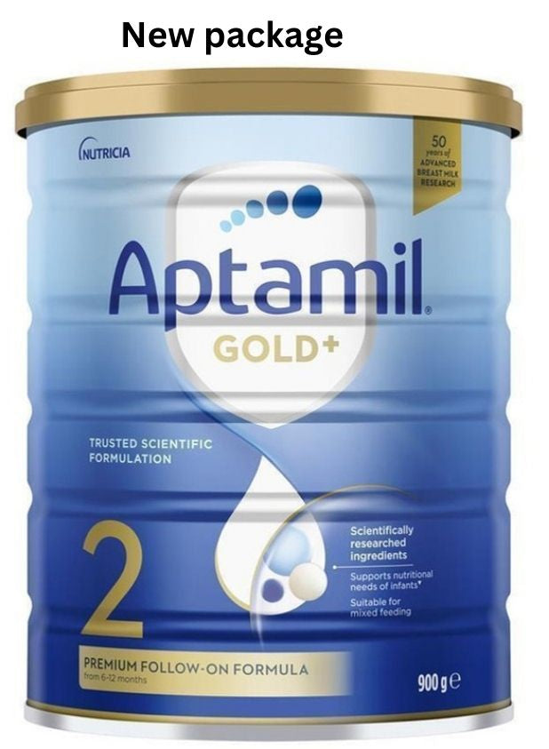 Aptamil Gold+ Stage 2 Follow On Formula 900g