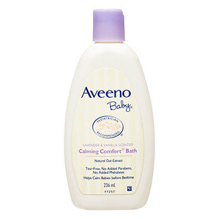 Aveeno Baby Calming Comfort Bath Lavender & Vanilla Scented 236ml