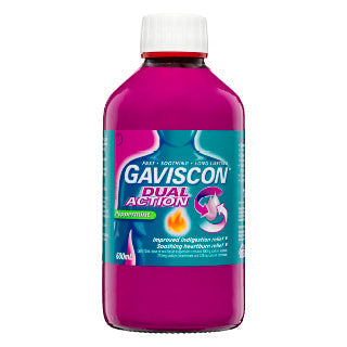 Gaviscon Dual Action Peppermint - 600ml
