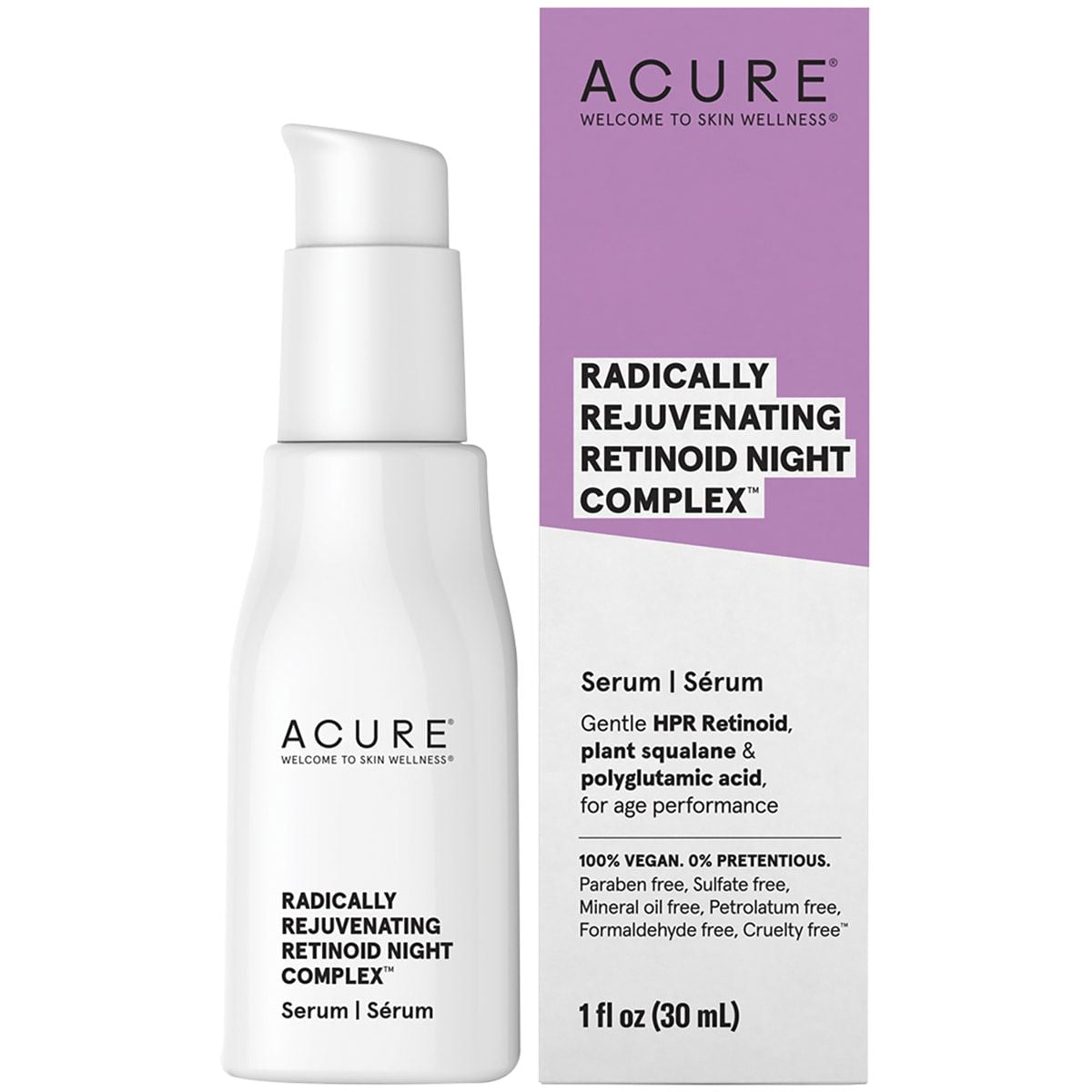 ACURE Radically Rejuvenating Retinoid Night Complex 30ml
