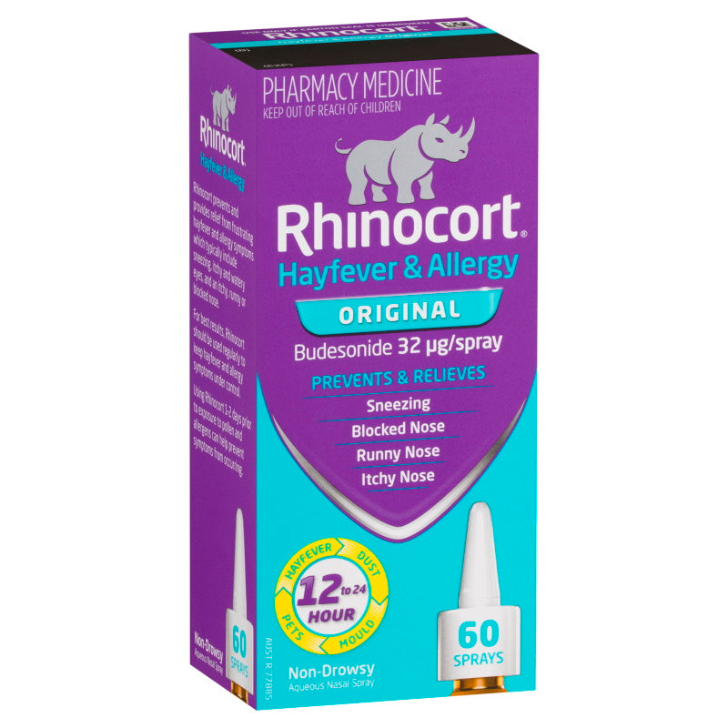Rhinocort Original Hayfever and Allergy Nasal Spray 60 Sprays