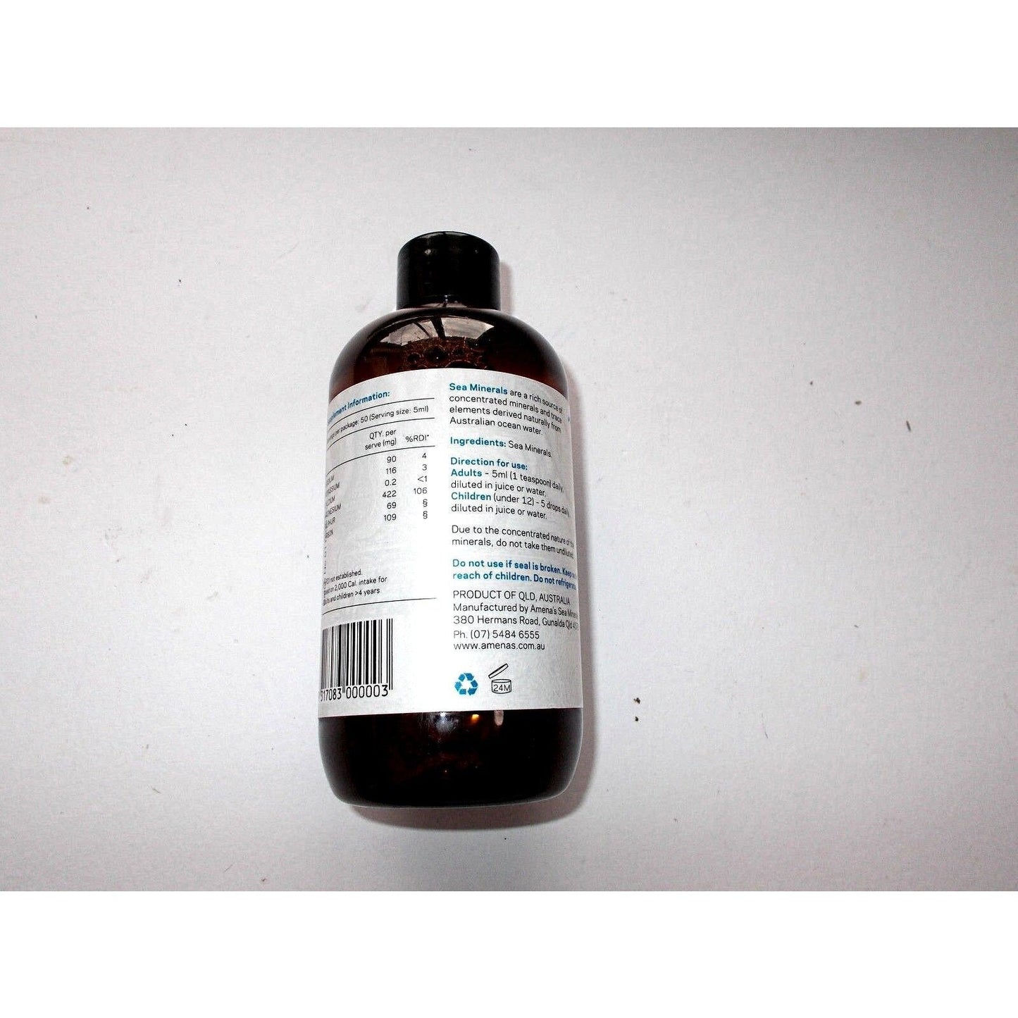 Amenas Sea Minerals Daily Boost 250ml