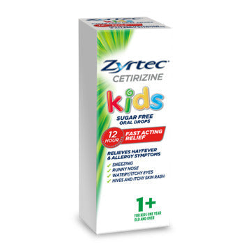 Zyrtec Kids Sugar Free Oral Drops 1+ 20ml