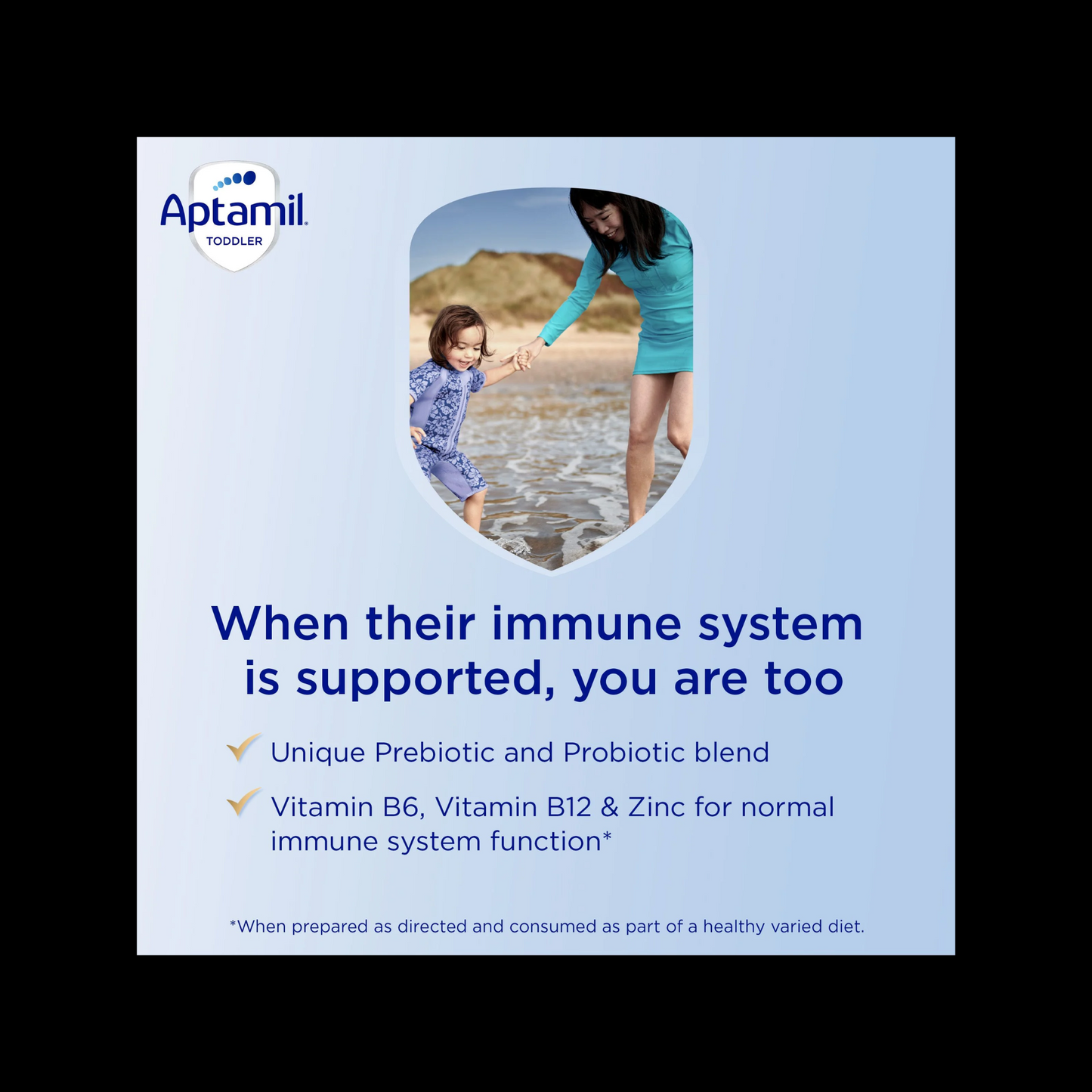 Aptamil Gold+ 1 Pronutra Biotik Baby Infant Formula From 0-6 Months 900g