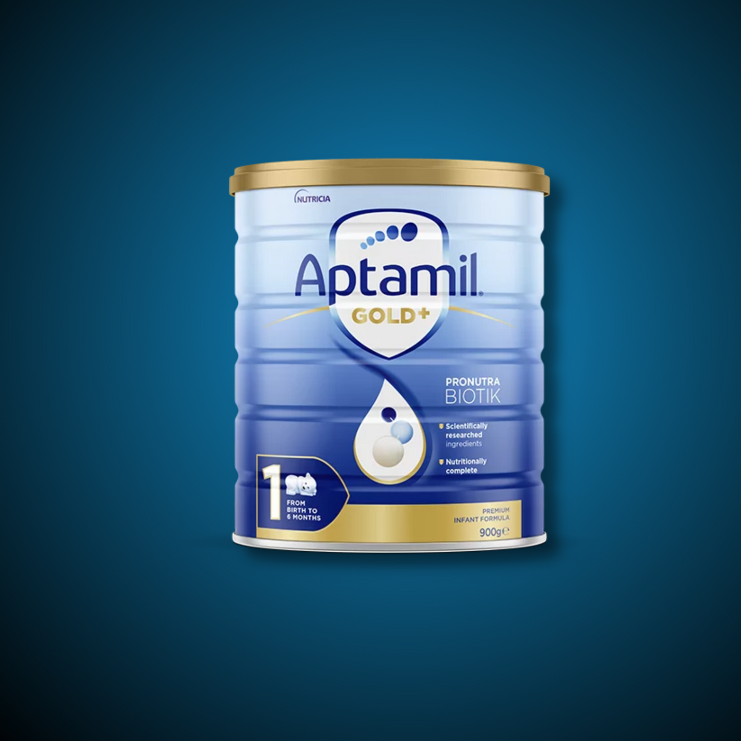 Aptamil Gold+ 1 Pronutra Biotik Baby Infant Formula From 0-6 Months 900g