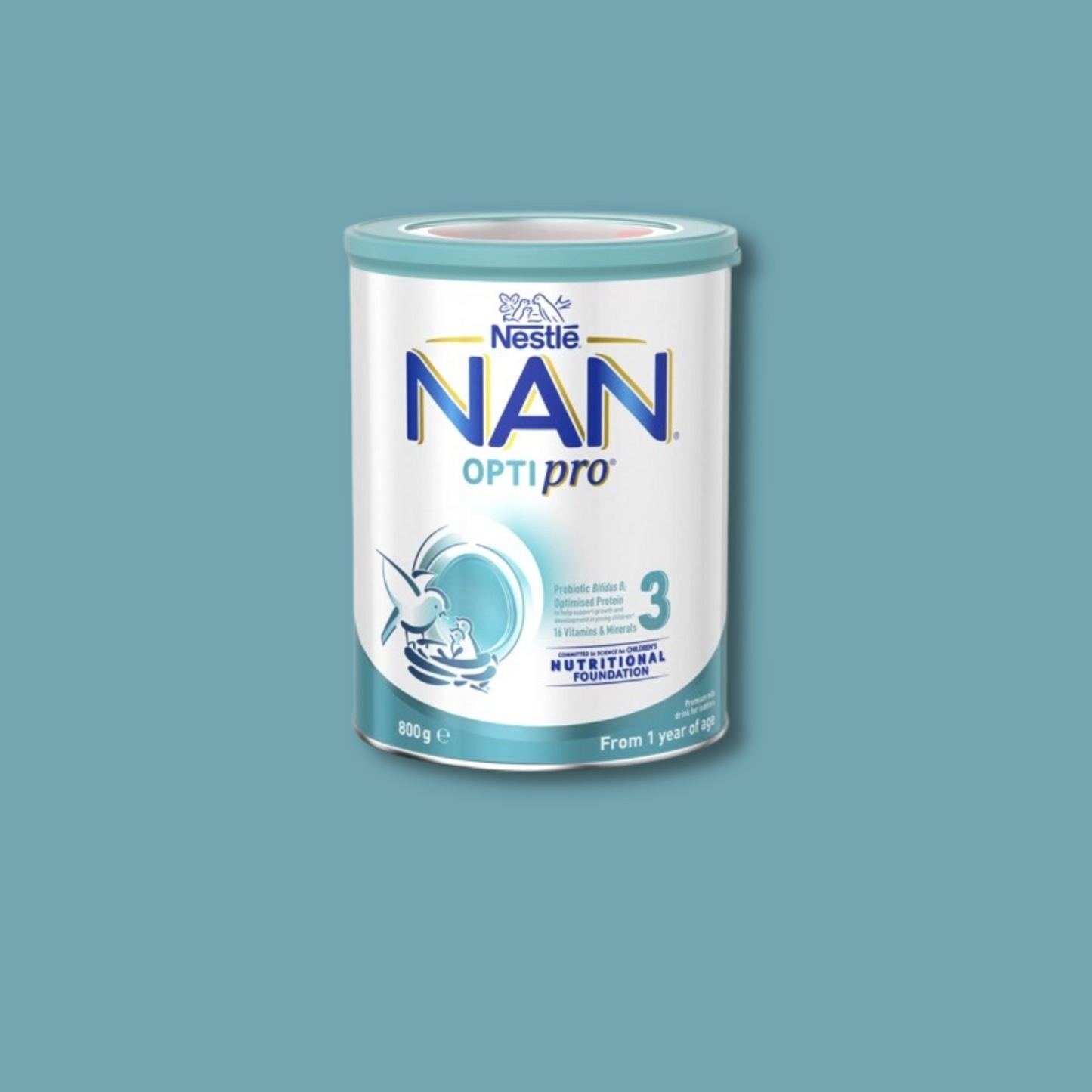 Nestlé NAN OPTIPRO 3, Toddler 1+ Years Milk Drink Powder – 800g