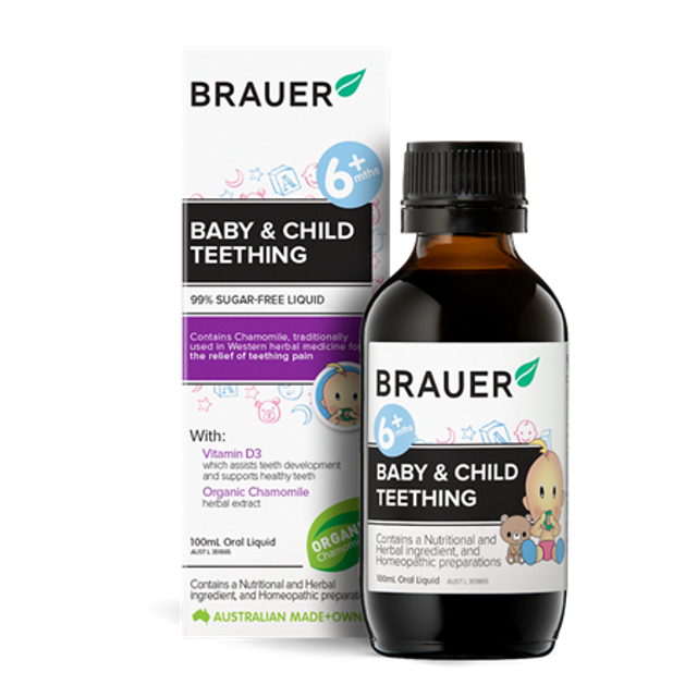 Brauer Baby & Child Teething Liquid 100ml