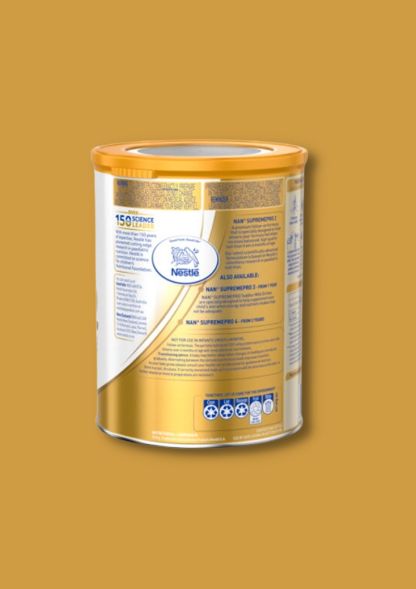 Nestlé NAN SUPREMEpro 2, Premium Follow-On Formula 6-12 Months – 800g