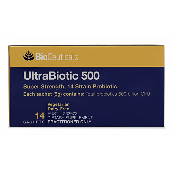 Bioceuticals UltraBiotic 500 14 Sachets 70g