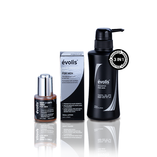 Evolis Men's Starter Pack (3 Month Supply) Hair Loss Treatment