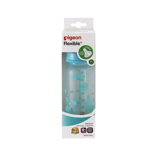 Pigeon Flexible Bottle PP 240mL Blue Balloon