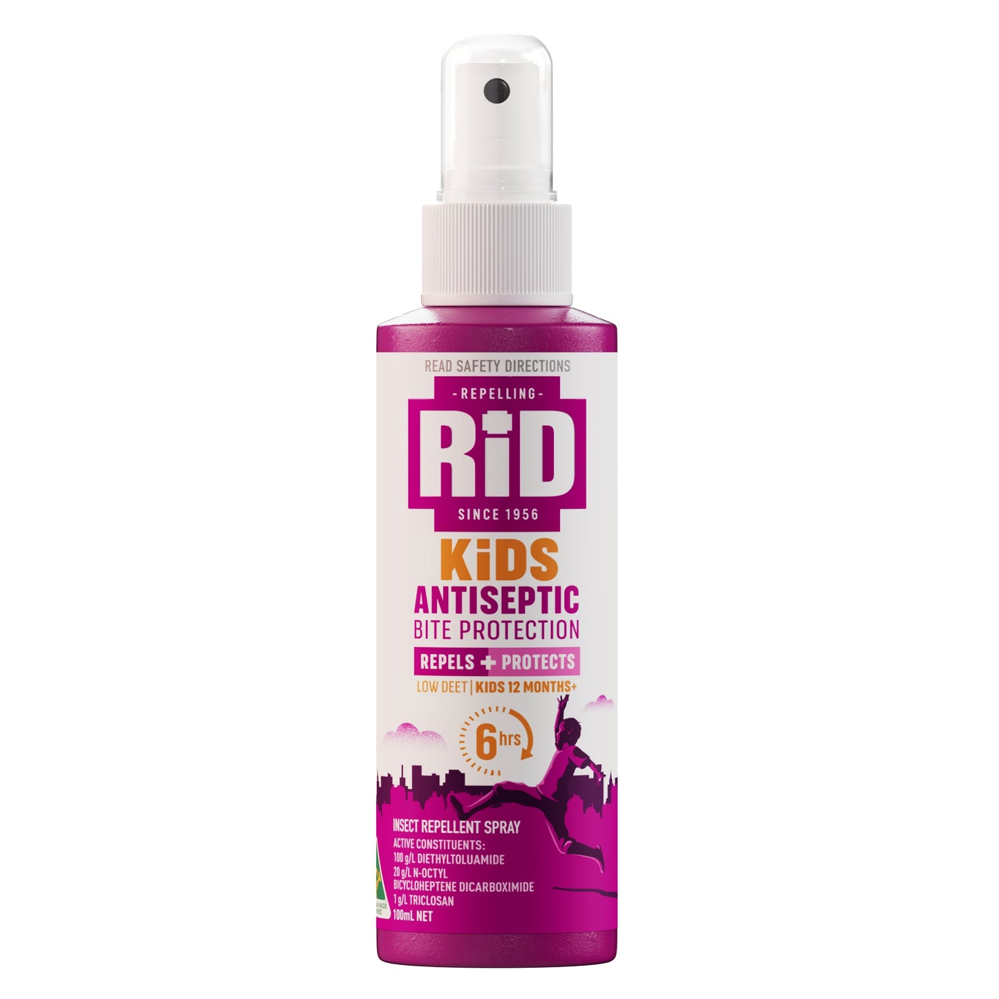 RID Australia Insect Repellent Kids Pump Spray 100mL
