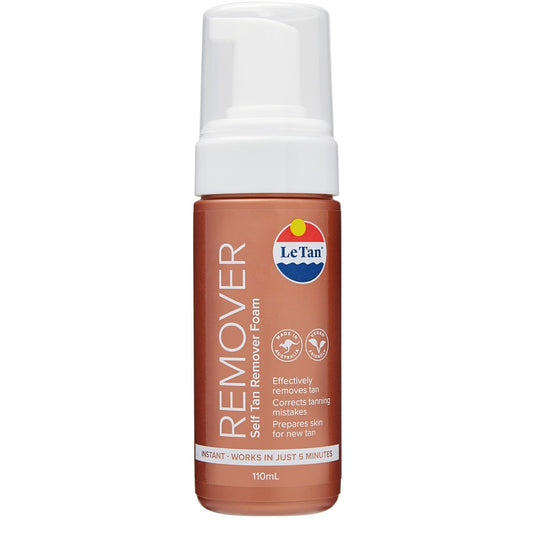 LE TAN SELF TAN REMOVER MOUSSE 110ML