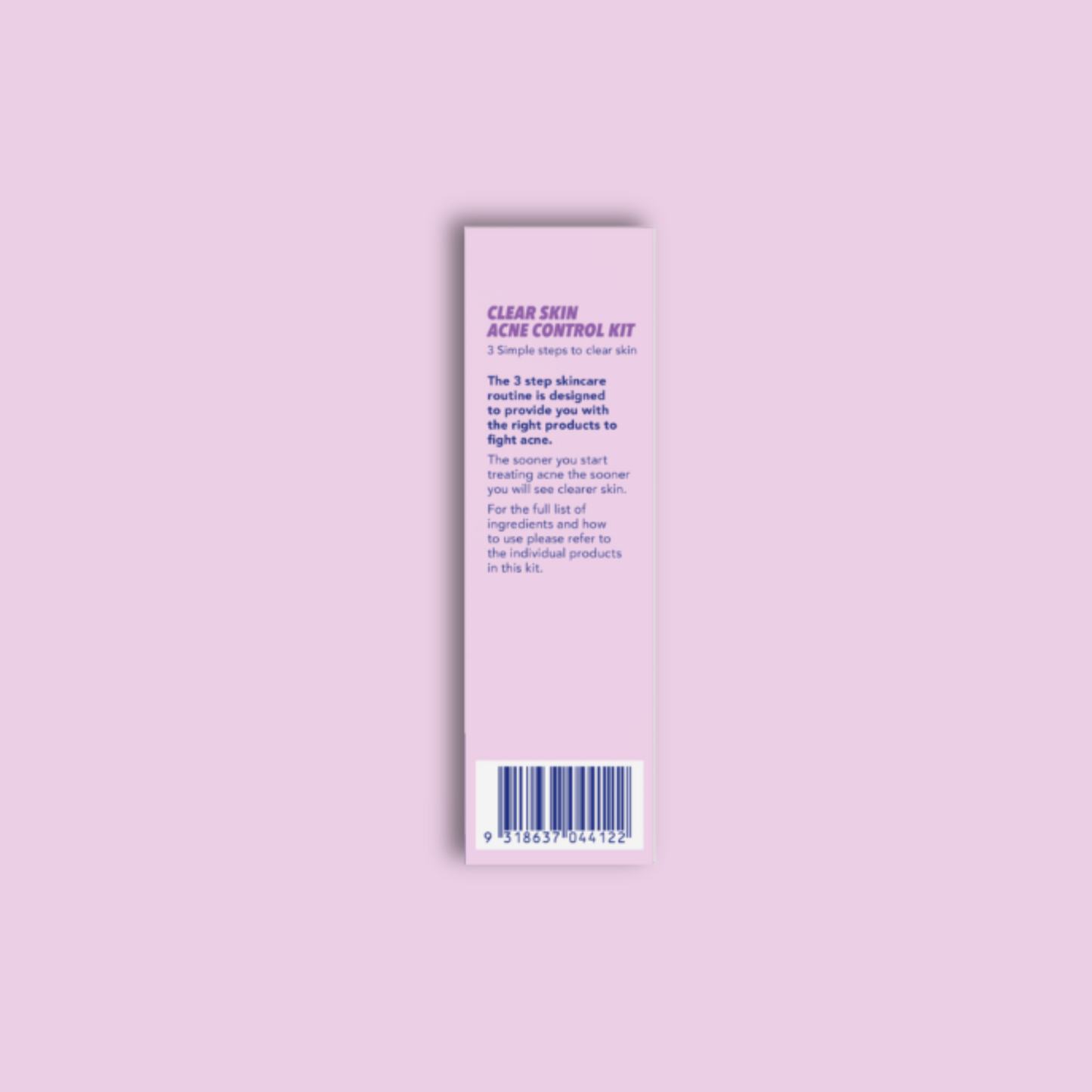 Benzac 3 Step Clear Skin Acne Kit