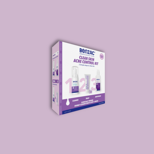 Benzac 3 Step Clear Skin Acne Kit