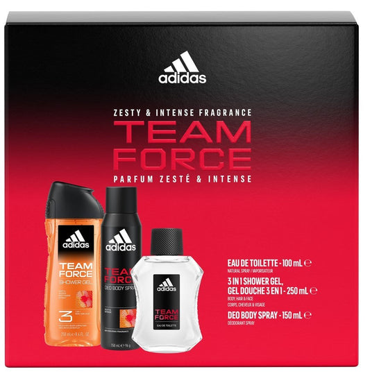 ADIDAS TEAM FORCE TRIO GIFTSET EDT 100ML